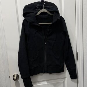 Lululemon Black Full Zip Scuba Size 8